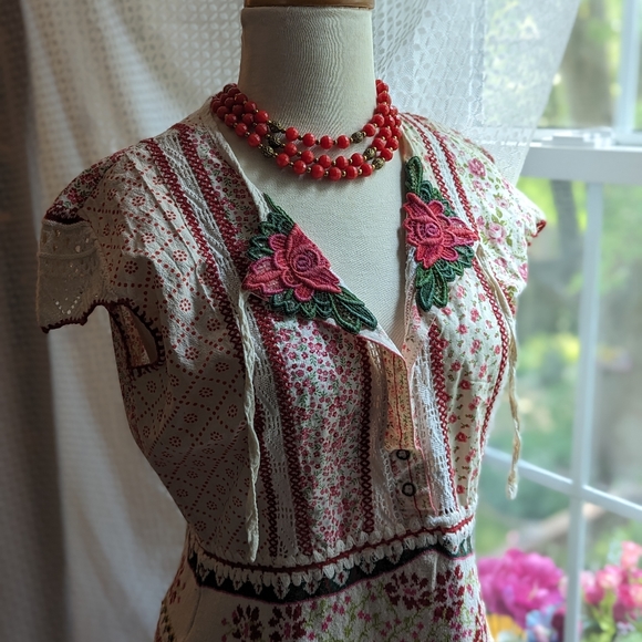 VTG CECILIA PRADO GORGEOUS BLOUSE XL (run smaller) - Picture 3 of 12